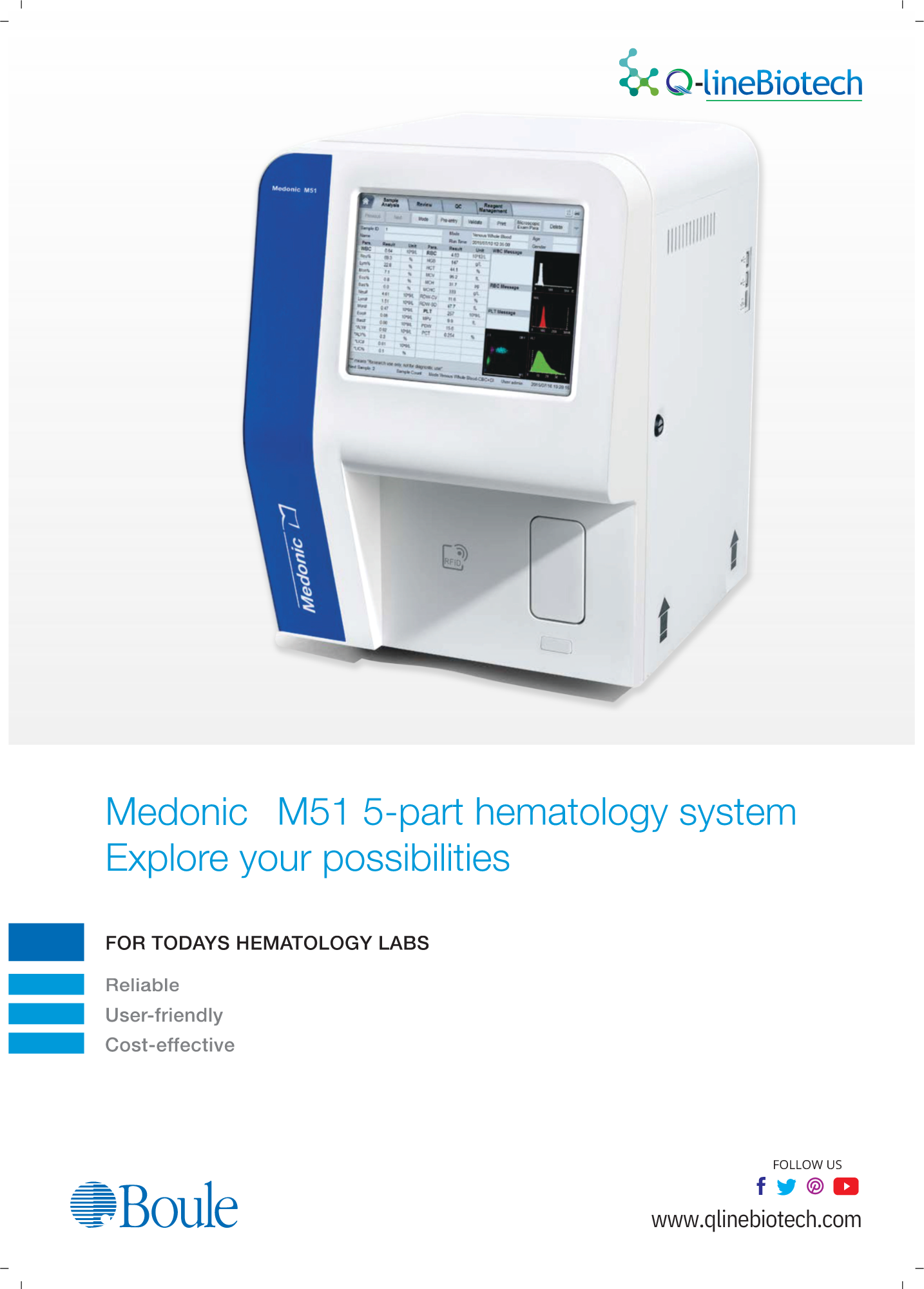 Medonic™ M51 Haematology analyzers